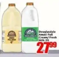 Three Star Cash and Carry Douglasdale Amasi Full Cream/ Fresh Milk offer
