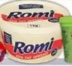 Three Star Cash and Carry Romi 25% Fat Spread Tub offer