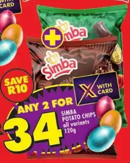 Shoprite Simba potato chips offer