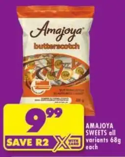 Shoprite Amajoya sweets offer