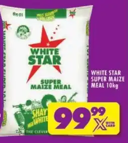 Shoprite White star super maize meal offer