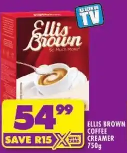 Shoprite Ellis brown coffee creamer offer