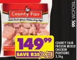 Shoprite County fair frozen mixed chicken portions offer