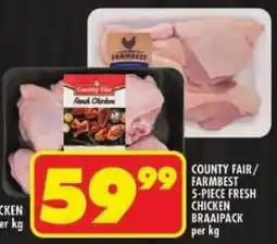 Shoprite County fair/ farmbest fresh chicken braaipack offer