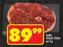 Shoprite Pork texan steak offer