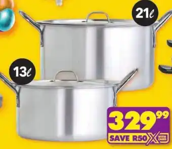 Shoprite Zebra catering pot set offer