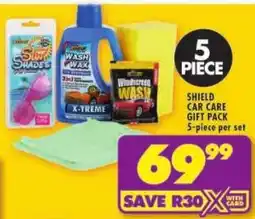 Shoprite Shield car care gift pack offer