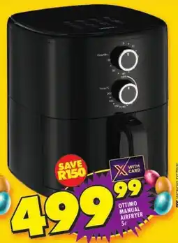 Shoprite Ottimo manual airfryer offer