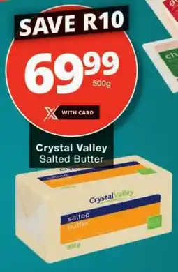 Checkers Crystal Valley Salted Butter offer