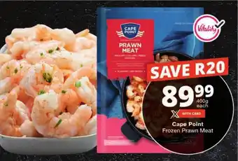 Checkers Cape Point Frozen Prawn Meat offer