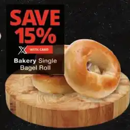 Checkers Bakery Single Bagel Roll offer