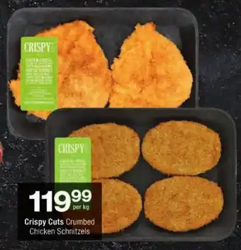 Checkers Crispy Cuts Crumbed Chicken Schnitzels offer