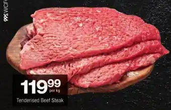 Checkers Tenderised Beef Steak offer