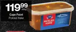 Checkers Cape Point Pickled Hake offer