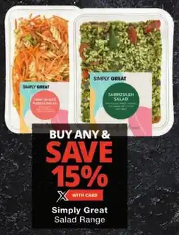 Checkers Simply Great Salad Range offer