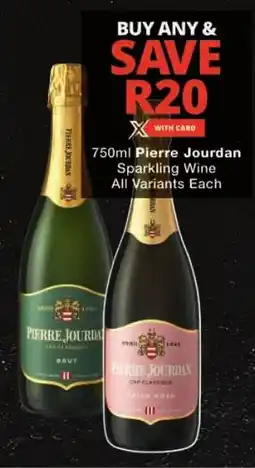 Checkers Pierre Jourdan Sparkling Wine offer