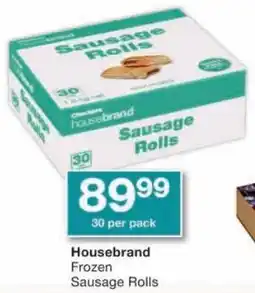 Checkers Housebrand Frozen Sausage Rolls offer
