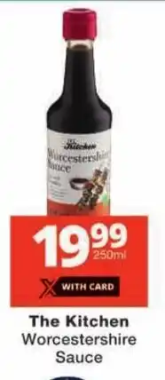 Checkers The Kitchen Worcestershire Sauce offer