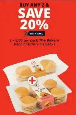 Checkers The Bakery Traditional/ Mini Flapjacks offer
