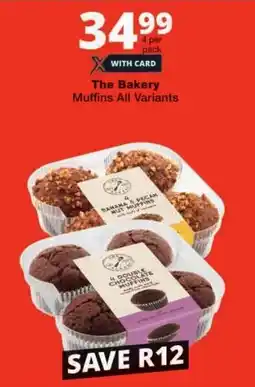 Checkers The Bakery Muffins All Variants offer