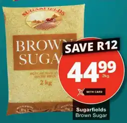 Checkers Sugarfields Brown Sugar offer