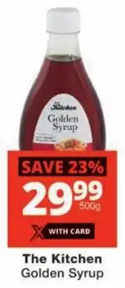 Checkers The Kitchen Golden Syrup offer