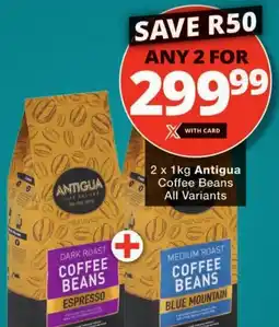 Checkers Antigua Coffee Beans All Variants offer