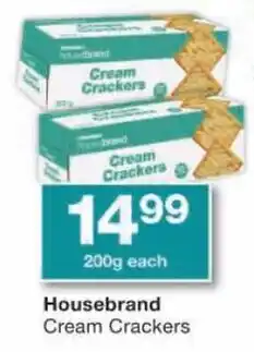 Checkers Housebrand Cream Crackers offer