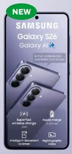 MTN Samsung Galaxy S26 256GB 5G Enabled offer