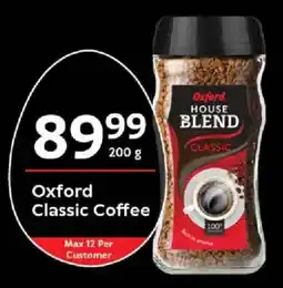 Oxford Freshmarket Oxford Classic Coffee offer