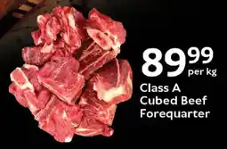Oxford Freshmarket Class A Cubed Beef Forequarter offer