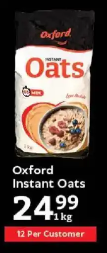 Oxford Freshmarket Oxford Instant Oats offer