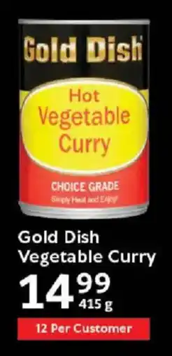 Oxford Freshmarket Gold Dish Vegetable Curry offer
