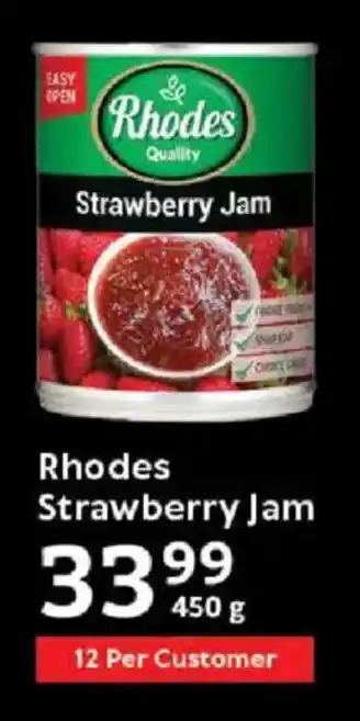 Oxford Freshmarket Rhodes Strawberry Jam offer