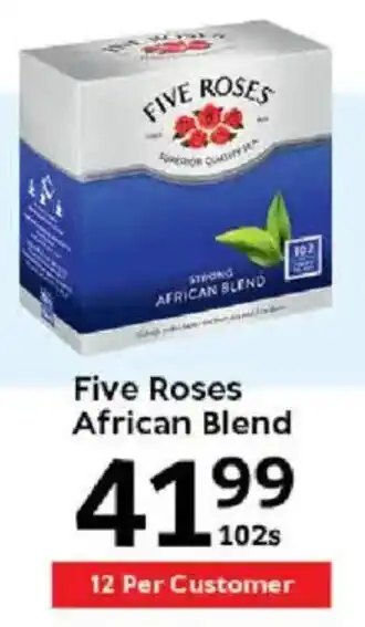 Oxford Freshmarket Five Roses African Blend offer