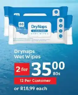 Oxford Freshmarket Drynaps Wet Wipes offer