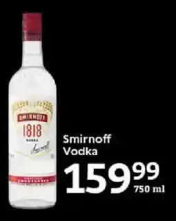 Oxford Freshmarket Smirnoff Vodka offer
