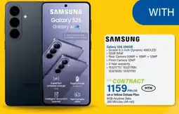 Incredible Connection Samsung Galaxy S26 256GB offer