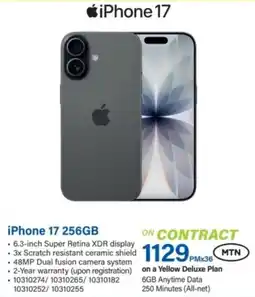 Incredible Connection iPhone 17 256GB offer