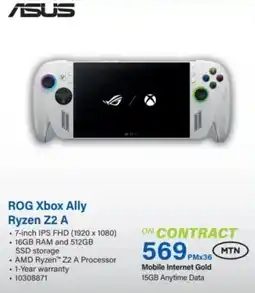 Incredible Connection Asus ROG Xbox Ally Ryzen Z2 A offer