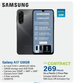Incredible Connection Samsung Galaxy A17 128GB offer