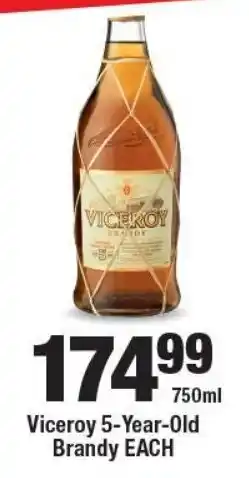 OK Liquor Viceroy 5-Year-Old Brandy offer