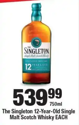 OK Liquor The Singleton 12-Year-Old Single Malt Scotch Whisky offer