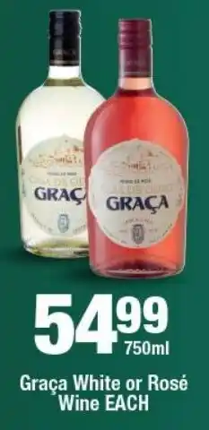 OK Liquor Graça White or Rosé Wine offer