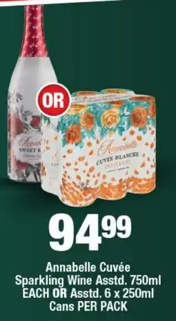 OK Liquor Annabelle Cuvée Sparkling Wine or Cans offer