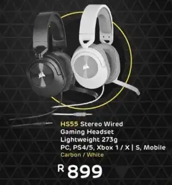 Computer Mania Corsair HS55 Stereo Wired Gaming Headset offer