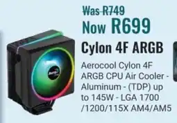 Computer Mania Aerocool Cylon 4F ARGB CPU Air Cooler offer