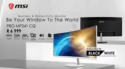 Computer Mania Msi Pro MP341 CQ Monitor offer