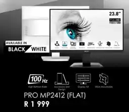 Computer Mania Msi Pro MP2412 Monitor offer