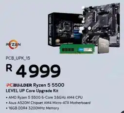 Computer Mania PCBuilder Ryzen 5 5500 Level Up Core Upgrade Kit offer